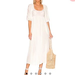 Free People Wedgewood Dress in Ivory